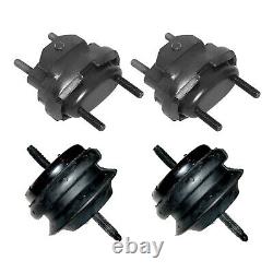 04-09 for Cadillac XLR/ 05-13 for Chevrolet Corvette Engine & Trans Mount 4PCS