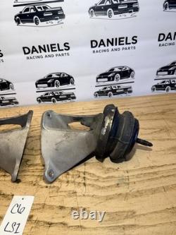 05-13 Corvette C6 Pair 2x Left LH Right RH Engine Motor Mounts Factory OEM