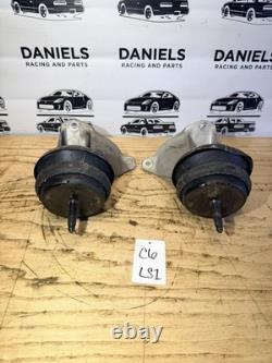 05-13 Corvette C6 Pair 2x Left LH Right RH Engine Motor Mounts Factory OEM