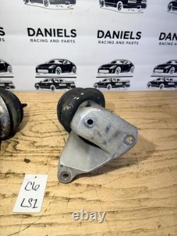 05-13 Corvette C6 Pair 2x Left LH Right RH Engine Motor Mounts Factory OEM