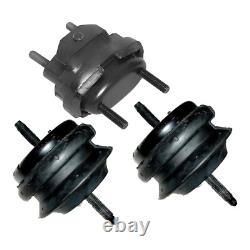 05-13 for Chevrolet Corvette 6.0L 6.2L 7.0L L & R Engine & Trans Mount Set 3PCS