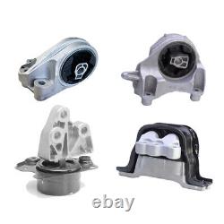 10-17 for Chevy Equinox 2.4L GMC Terrain Engine & Trans Mount 4PCS for Auto