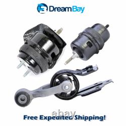 12-16 for Chevrolet Impala, Impala Limited 3.6L Engine & Torque Strut Mount 3PCS