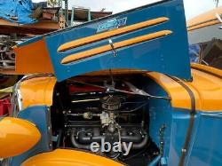 1937 1939 1941 1946 Chevy GMC Truck New Production Hood Prop Kit Folding Type