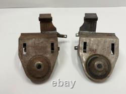 1949 1954 Chevy Car Mustang II 2 Bolt On Crossmember Hats SBC Motor Mounts