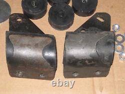 1955 1956 1957 Chevrolet 265-283 Motor&bellhousing Mounts Package For Stick