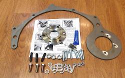 1955 56 CHEVY STARTER MOTOR MOUNTING PLATE for LATE MODEL TRANSMISSION USA MADE