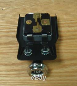 1957 CHEVY CONVERTIBLE TOP MOTOR SWITCH with KNOB and MOUNTING BRACKET New