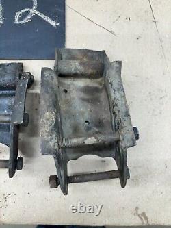 1962 63 64 65 1967 Chevy 2 Nova Engine Frame Mount Stand Pair V8 283 327 L79 Oem