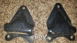 1964-72 GTO, Chevelle, 442, NOS GM Engine Mount Frame Brackets 9773876 9773877