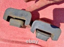 1967-1970 Chevrolet Truck NOS Rear Engine Motor Mounts PAIR #3743771 / 3723646