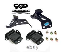 1967-72 Chevy Truck and GMC Truck SBC V8 V-8 Engine Mount Brackets Rubber Mounts