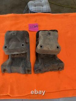 1973-87 CHEVY C10 C20 C30 TRUCK ENGINE FRAME MOUNT BRACKETS TOWERS 2WD Sbc Bbc