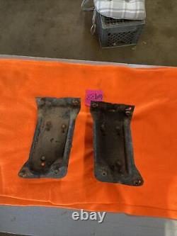 1973-87 CHEVY C10 C20 C30 TRUCK ENGINE FRAME MOUNT BRACKETS TOWERS 2WD Sbc Bbc