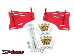 1974-1992 GM F-Body, 1978-1988 GM G-Body LSX Motor Mounts UMI-2406 RED