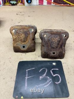 1988 1992 CHEVROLET GMC TRUCK Silverado K1500 SBC ENGINE MOUNT BRACKETS CLAMSHEL