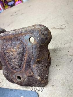 1988 1992 CHEVROLET GMC TRUCK Silverado K1500 SBC ENGINE MOUNT BRACKETS CLAMSHEL