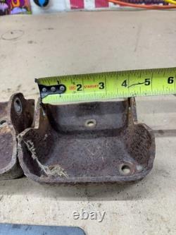 1988 1992 CHEVROLET GMC TRUCK Silverado K1500 SBC ENGINE MOUNT BRACKETS CLAMSHEL