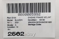 2019 2026 Chevrolet Blazer Engine Motor Right Side Mount Support Bracket Oem