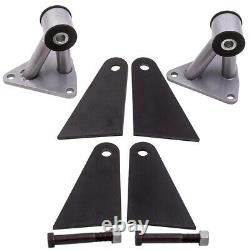 2 Pieces Engine Motor Mount bracket Kit Fit For Chevy BBC SBC 350 396 454 Engine