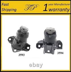 2pcs Front L &r Motor Mount For Chevy Silverado 1500, 1500 Ltd, 1500 Nueva 2.7l