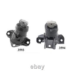 2pcs Front L &r Motor Mount For Chevy Silverado 1500, 1500 Ltd, 1500 Nueva 2.7l