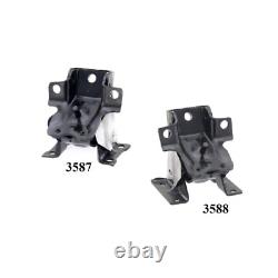 2pcs Motor Mount Fit 2020 Chevy Silverado 2500 Hd, Silverado 3500 Hd 6.6l Diesel