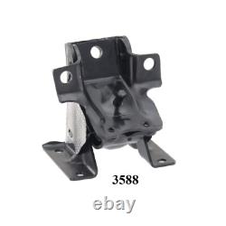 2pcs Motor Mount Fit 2020 Chevy Silverado 2500 Hd, Silverado 3500 Hd 6.6l Diesel