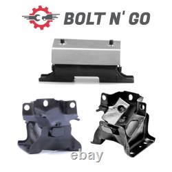 3PCS Engine Motor & Trans Mount Fits Chevrolet Express/ GMC Savana 1500 2500