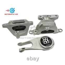 3PCS Engine Mounts & Auto Trans Mount for Chevrolet Malibu 2019-2016 1.8 Hybrid