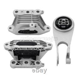 3PCS For 16-19 Chevy Malibu 1.8 Hybrid CVT Motor Mounts & Transmission Mount