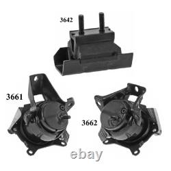3PCS MOTOR & TRANS MOUNT FOR 2018-2025 Chevrole Express 2500, 3500 4.3L Auto
