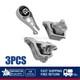 3PCS Motor & Trans Mount For 18-23 Chevrolet Equinox GMC Terrain 2WD 1.5L