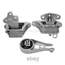 3PCS Motor & Trans Mount For 18-23 Chevrolet Equinox GMC Terrain 2WD 1.5L