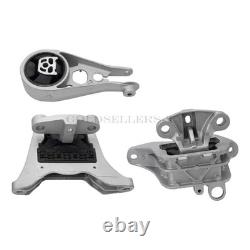 3PCS Motor & Trans Mount For 18-23 Chevrolet Equinox GMC Terrain 2WD 1.5L