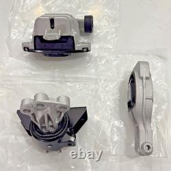 3PC Chevy Sonic 1.4T 1.8L Engine & Trans Mount Kit Manual Transmission 2012-2019