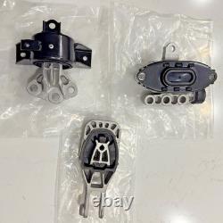 3PC Chevy Sonic 1.4T 1.8L Engine & Trans Mount Kit Manual Transmission 2012-2019