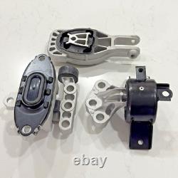 3PC Chevy Sonic 1.4T 1.8L Engine & Trans Mount Kit Manual Transmission 2012-2019
