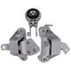 3PC Engine Mount Kit Automatic For Volt ELR 1.4L Electric/Gas AT P254189 P254183