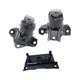3PC Front L & R Motor & Trans Mount Fits Chevy Silverado, GMC Sierra 19-23