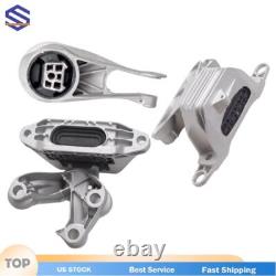 3Pcs Engine Motor Auto Trans Mounts Set For Chevrolet Malibu 1.5L 2016 2017 2018