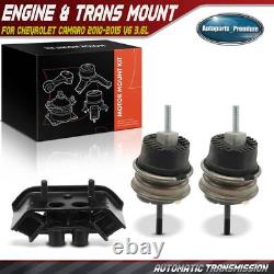 3Pcs Engine Motor & Transmission Mount for Chevrolet Camaro 2010-2015 V6 3.6L