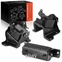 3Pcs Engine Motor & Transmission Mount for Chevrolet Silverado 2500 HD 3500 GMC