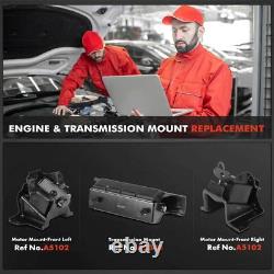 3Pcs Engine Motor & Transmission Mount for Chevrolet Silverado 2500 HD 3500 GMC