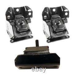 3Pcs Engine & Trans. Mount For 07-14 Escalade Silverado 1500 Tahoe Yukon 2WD. V8