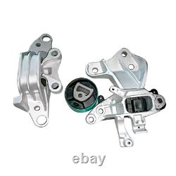 3Pcs Engine & Transmission Mounts Set for 2016-2019 Chevy Cruze 1.4L A5941 A5942