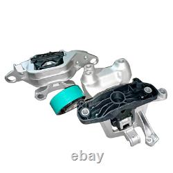 3Pcs Engine & Transmission Mounts Set for 2016-2019 Chevy Cruze 1.4L A5941 A5942