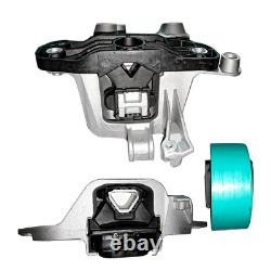 3Pcs Engine & Transmission Mounts Set for 2016-2019 Chevy Cruze 1.4L A5941 A5942