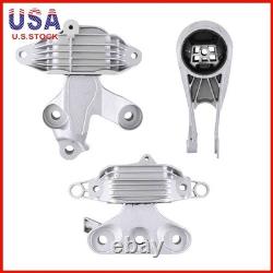 3 Engine Support Mount For Chevrolet Malibu 2016-2018 1.5L L4 Turbocharged CVT