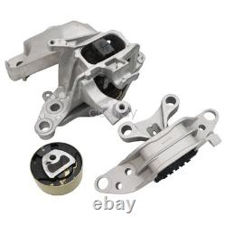 3 Engine & Trans Mounts Set 39037511 39027221 For Chevy Cruze 1.4L 2016-2019
